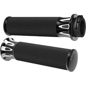 Arlen Ness 07-319 Black Fusion Grip