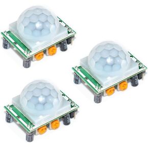 Oiyagai 3pcs HC-SR501 PIR Infrared Sensor - Motion Detection for Arduino Raspberry Pi
