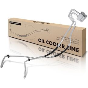A-Premium Engine Oil Cooler Line Hose Assembly Compatible with Chevrolet Silverado 1500 HD 2500 3500 Tahoe Suburban GMC Sierra Yukon Cadillac Escalade