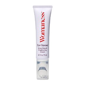 Womaness Eye Opener Anti Aging Eye Cream - Hyaluronic Acid & Bakuchiol Alternative Retinol Eye Cream for Dark Circles and Puffiness + Red Algae Extract to Firm & Revitalize Under Eye Bags (15ml)
