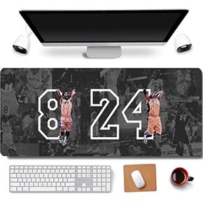 RTGGSEL 31.5x11.8 Inch Non-Slip Long Extended Large Gaming Mouse Pad with Stitched Edges XL Laptops Keyboard Mouse Mat (8&24) in Kuwait