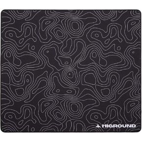 لوحة ماوس ألعاب SNOWSTONE XL Topograph، لوحة ماوس مكتبية رائعة متوسطة السرعة، حصيرة ماوس الكمبيوتر، حافة مسطحة مخيطة، نطاق كامل من الحركة، قاعدة مطاطية غير قابلة للانزلاق، مثالية للاعبين والاستخدام المكتبي