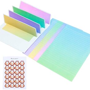 32 Colorful Writing Stationery Paper Letter Writing Paper with 16 Envelope, 4 Styles