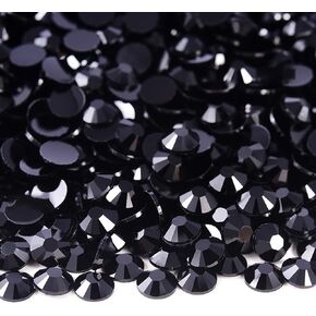 2500PCS 4MM Resin Flatback Rhinestones, Solid Lt. Blue Candy Color Resin Rhinestones for Crafts, Flatback Rhinestones for Nail, Tumbler Mugs Bottles Shoes Clothes