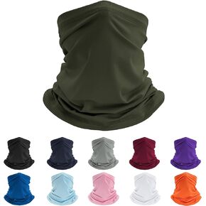 Neck Gaiter Breathable Unisex Balaclava Sun Protection Cool Lightweight Windproof,Running Cycling Fishing Hiking Running