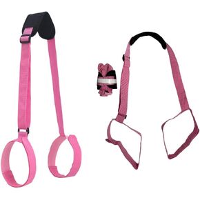 NGIL 2 Pack Adjustable Beach Chair Carry Straps Universal Folding Chair Carry Straps for Camping,Picnic and Outdoor