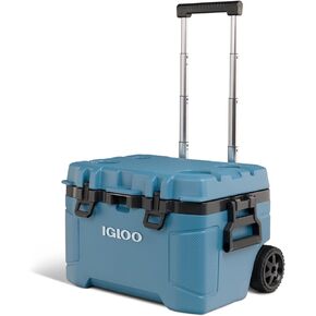 Igloo 52 Qt Trailmate Wheeled Cooler Modern Blue in Saudi Arabia