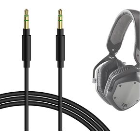 Geekria Audio Cable Compatible with Master & Dynamic MG20, V-Moda, TREBLAB, SMS Audio, Koss, HiFiMAN, Grado, Ghostek Cable, 3.5mm Aux Replacement Stereo Cord (4 ft/1.2 m)