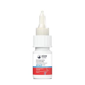 BÄDER threadlocker B243Eco Medium Strength Blue 10ml Bottle - high Temperature Resistant, Fluorescent - Works on All Metals and Threads, for Large Threads