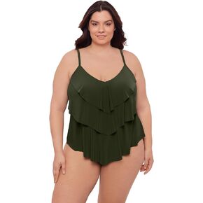 Women's Triple Tier Tankini Top