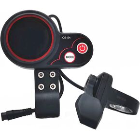 48V-60V Thumb Throttle LCD Display Kit Suit for Zero 8 9 10 8X 10X Electric Scooter Thumb Throttle QS-S4 LCD Display Parts