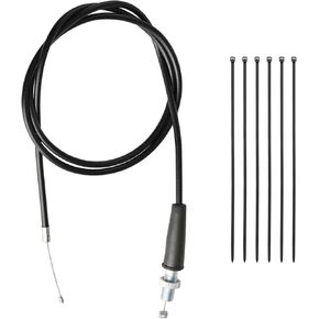 كابل خانق صغير للدراجة مقاس 50 بوصة من الفولاذ المرن ذو طبقة داخلية داخلية من فيلم ليزر ملون (أزرق) in Kuwait