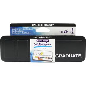 Daler-Rowney Graduate Watercolor Set, Assorted Colours