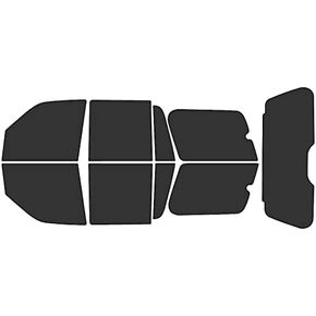 Rvinyl Window Tint Kit Compatible with Ford Expedition 2007-2017 - Back Precut Kit - 20%