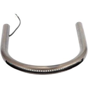 Rear Seat Loop, Motorcycle Tail Hoop Frame For Cafe Racer Style Flat Pipe Tube Fit for Honda with Brake Turn Signal Light (210mm/8.3in)
