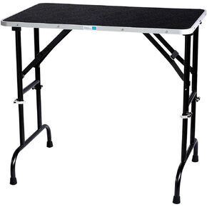 Master Equipment Adjustable Height Grooming Table, 42 by 24-Inch,Black