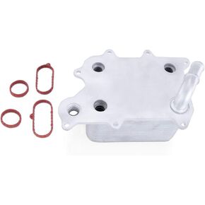 Mishimoto MMOC-F2D-11B Replacement Oil Cooler, Compatible With Ford 6.7L Powerstroke 2011+