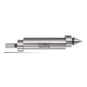 Starrett Edge Finder - Ideal for Flat, Straight Edges, Center Points and Scribed Lines - .200" Contact Diameter and Pointed Contact, 500" Body Diameter, Double End - 827B