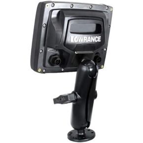 RAM 1.5" Ball Marine Electronic Rugged Use Mount for Lowrance Elite-5 Mark-5 Hook-5 Elite 7 Ti Fishfinders