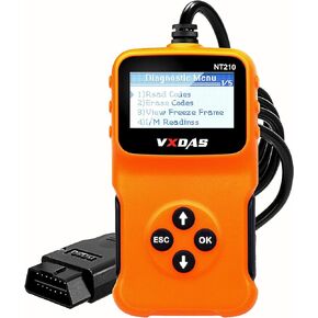 VXDAS OBD2 Scanner Car Diagnostic Scan Tool Check Engine Light Universal OBDII Code Reader, Smog Check of All CAN Fault Car After 1996