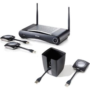 Barco CSE-200 Bundle | Wireless Presentation System with ClickShare Tray and 2 Buttons (Renewed)