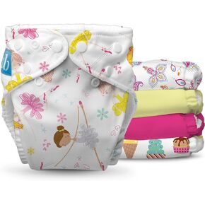 5 Pack - Reusable Cloth Diapers One Size - Prima Bella