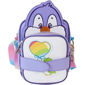 Loungefly Care Bear Cousins Cozy Heart Penguin Crossbuddies Crossbody with Coin Bag