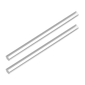 DMiotech 2 Pack 15mmx15mmx250mm Acrylic Hexagon Rod Solid Plastic PMMA Bar Stick for DIY Crafts Clear