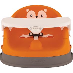 مقعد معزز للتغذية الفاخر Grow-with-Me 4 في 1 من إنفانتينو، تصميم موفر للمساحة، معزز للرضع لعمر 6 أشهر فما فوق، مقعد للأطفال الصغار لعمر 3 سنوات فما فوق in Kuwait