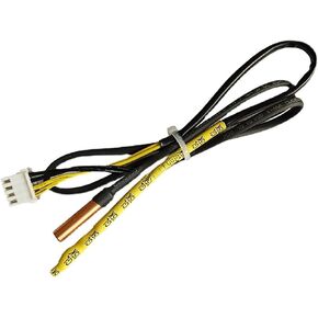 Air Conditioner Temperature Sensor Thermistor Probe Freeze Control Sensor Double Air Conditioning Probe 20K Copper 15K Rubber Head for GREE Air Conditioner