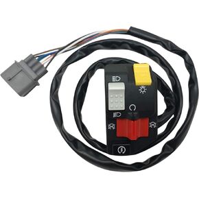 M MATI Handlebar Start Stop Headlight Switch for Honda TRX350TM TRX350FM Fourtrax Rancher 2000-2005 35020-HN5-671