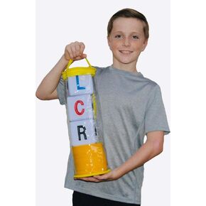 LCR Big Left Center Right™ Dice Game - Zip Bag (Yellow)