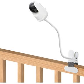 Baby Monitor Mount Compatible with VAVA Baby Monitor and Hipp Baby Monitor Camera 15.7 inches Flexible Long Gooseneck Arm, Baby Monitors Holder for Crib Baby Camera Stand Without Tools