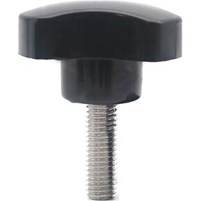 Star Knobs for Mechanical Equipment Electronic Equipment Communication Equipment Hardware Triangle Head Screw Clamping Knob Grips M10 x 120mm 1pcs