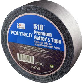 Polyken 510/BLK260 510 Premium Grader Gaffers Tape 2" x60yds Black