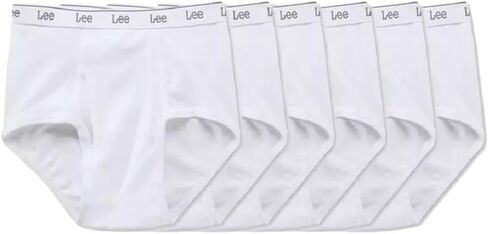 Lee Cotton Briefs, 6-Pack, 100% Cotton, Sizes 34-44, Classic Fit in Saudi Arabia
