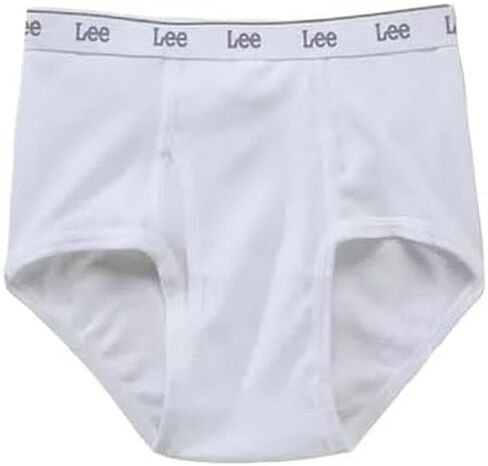 Lee Cotton Briefs, 6-Pack, 100% Cotton, Sizes 34-44, Classic Fit in Saudi Arabia
