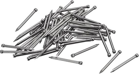 uxcell Finishing Nails 120pcs 28mm 1-1/8 Inch Hand-Drive Hardware Carbon Steel Nail Lost Head Nails in Saudi Arabia