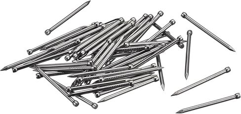 uxcell Finishing Nails 120pcs 28mm 1-1/8 Inch Hand-Drive Hardware Carbon Steel Nail Lost Head Nails in Saudi Arabia