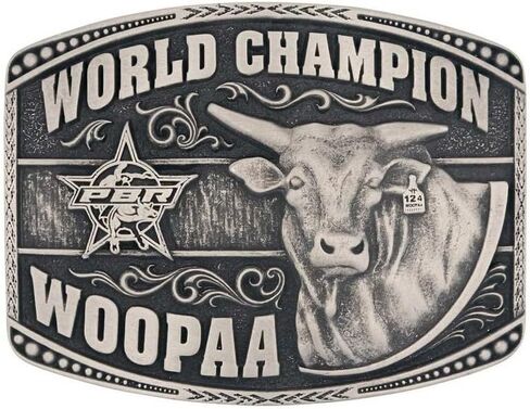 Montana Silversmiths Woopaa PBR Attitude Buckle - PBR983… in Saudi Arabia