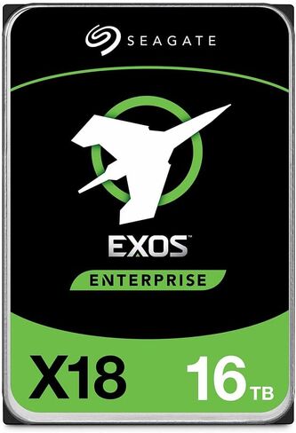 Seagate Exos X18 16TB Enterprise HDD - CMR 3.5 Inch Hyperscale SATA 6Gb/s, 7200 RPM, 512e and 4Kn FastFormat, Low Latency with Enhanced Caching (ST16000NM000J) (Renewed) in Saudi Arabia