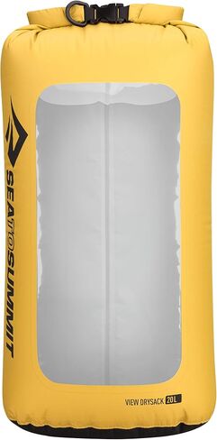 Sea to Summit View Dry Sack, See-Thru Dry Bag, 20 Liter, Yellow in Saudi Arabia
