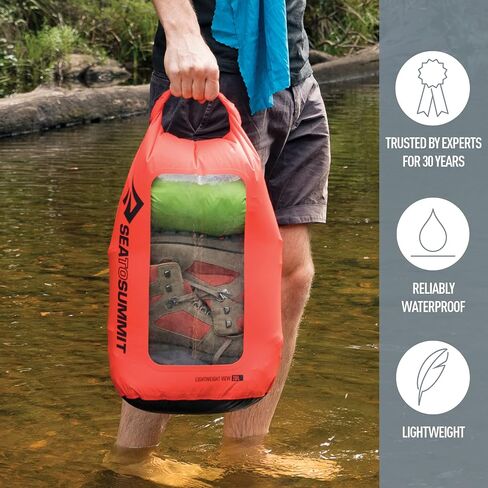 Sea to Summit View Dry Sack, See-Thru Dry Bag, 20 Liter, Yellow in Saudi Arabia