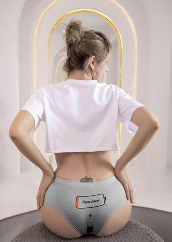 ملابس داخلية نسائية مثيرة قابلة للتمدد سراويل داخلية بيكيني محببة منخفضة الارتفاع in Kuwait