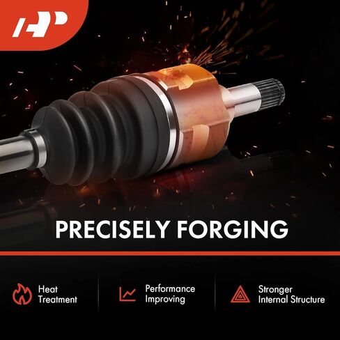 مجموعة عمود المحور A-Premium CV متوافقة مع Hyundai Elantra 2007-2012 & Kia Forte 2010، L4 2.0L، جانب الركاب الأمامي الأيمن، استبدال # 66-3524، 495002H111 in Kuwait