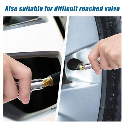 10 Pack Dual Head Tire Pressure Gauge Heavy Duty Air Pressure Tire Gauge Truck Tire Gauge for Auto Truck Car RV Van Gage Range 10-150PSI,1-10Bar in Saudi Arabia