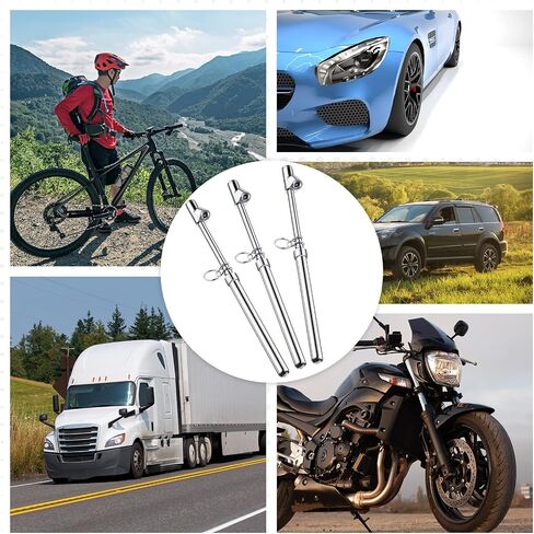 10 Pack Dual Head Tire Pressure Gauge Heavy Duty Air Pressure Tire Gauge Truck Tire Gauge for Auto Truck Car RV Van Gage Range 10-150PSI,1-10Bar in Saudi Arabia