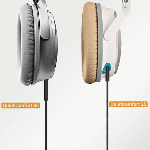 كابل سماعة الرأس Cubilux USB C إلى 2.5 مم مع ميكروفون، سلك بديل من النوع C إلى 2.5 مم متوافق مع Bose Noise Canceling 700، QuietComfort 45 QC35/QC25، JBL E45BT E55BT E65BTNC سماعة بلوتوث، 4FT in Kuwait