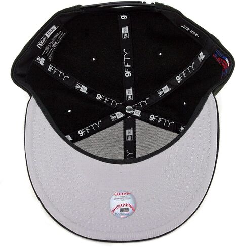 قبعة رجالية من New Era 950 Major League Baseball Basic MLB Logo Snapback Hat (BK). in Saudi Arabia