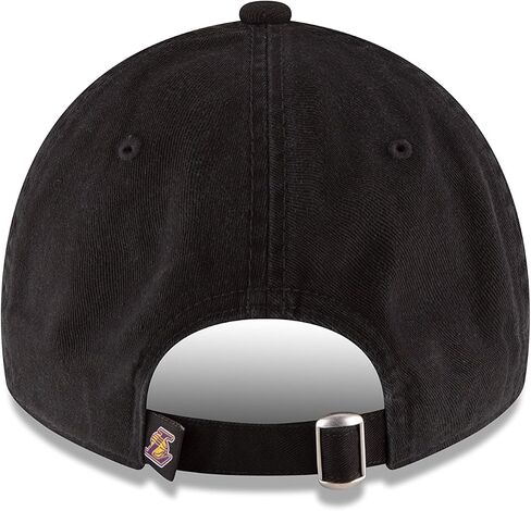 NBA Los Angeles Lakers Core Classic 9Twenty Adjustable Cap, Black, One Size in Saudi Arabia